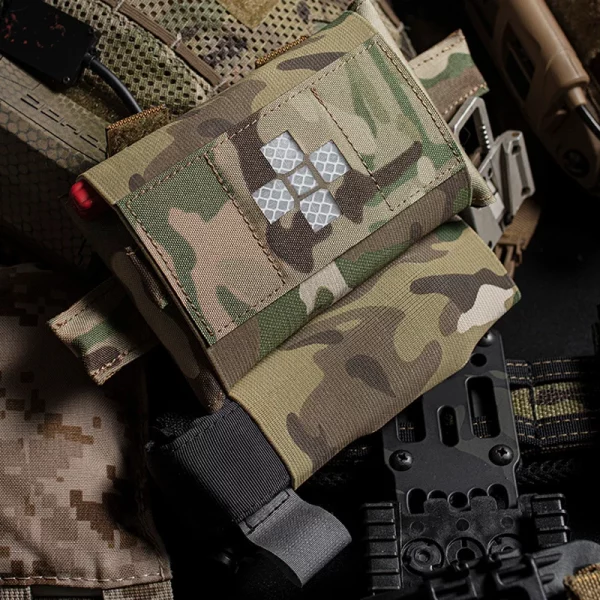 Pochette médicale Micro Trauma – Porte-garrot tactique MOLLE PALS pour premiers secours et survie – Image 2