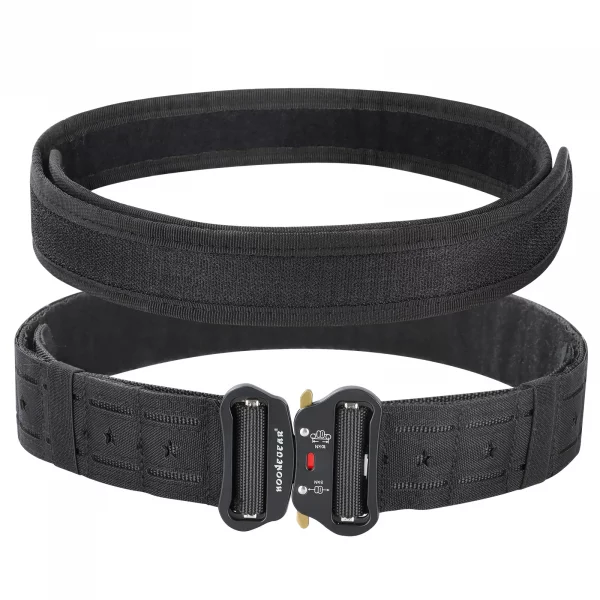 Ceinture tactique 2 pouces – Système Molle découpé au laser avec boucle métallique rapide