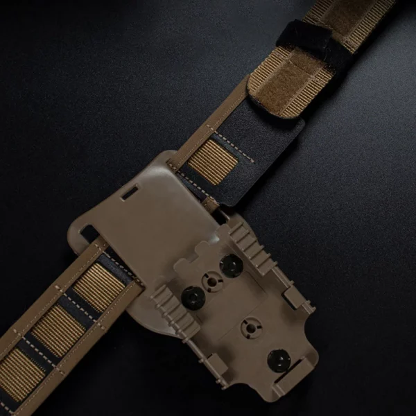 Ceinture d'assaut tactique VULPO – Boucle métallique à dégagement rapide et système Molle – Image 5