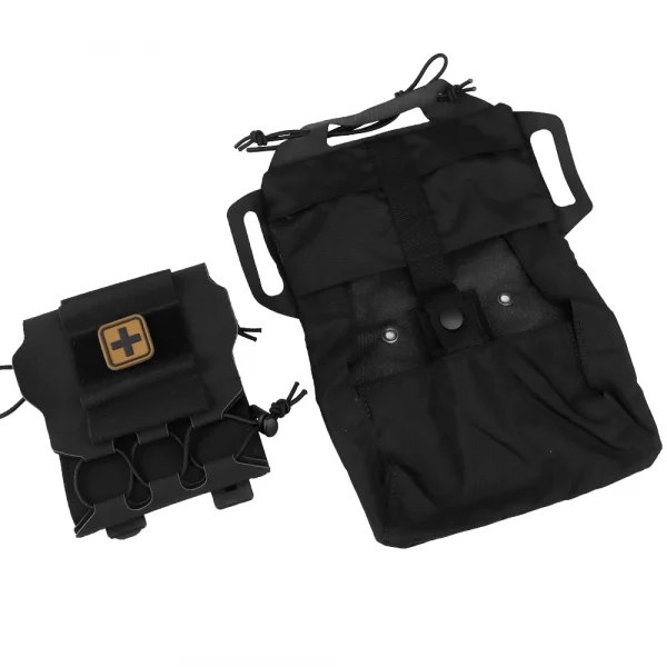 IFAK - Pochette de premiers secours tactique à libération rapide (Quick Release First Aid Kit Bag - Tactical IFAK Pouch) – Image 3