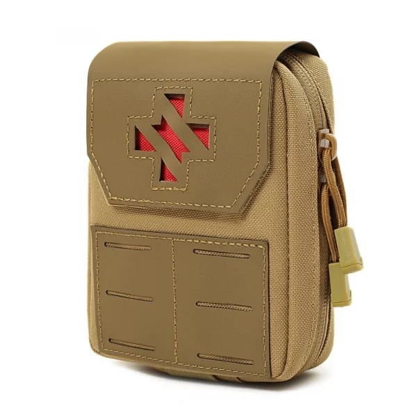 Pochette Médicale Tactique MOLLE – Sac de Premiers Secours EMT avec Système Rip-Away pour Activités Extérieures – Image 3