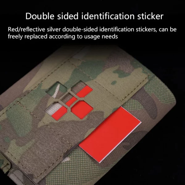 Pochette médicale Micro Trauma – Porte-garrot tactique MOLLE PALS pour premiers secours et survie – Image 4