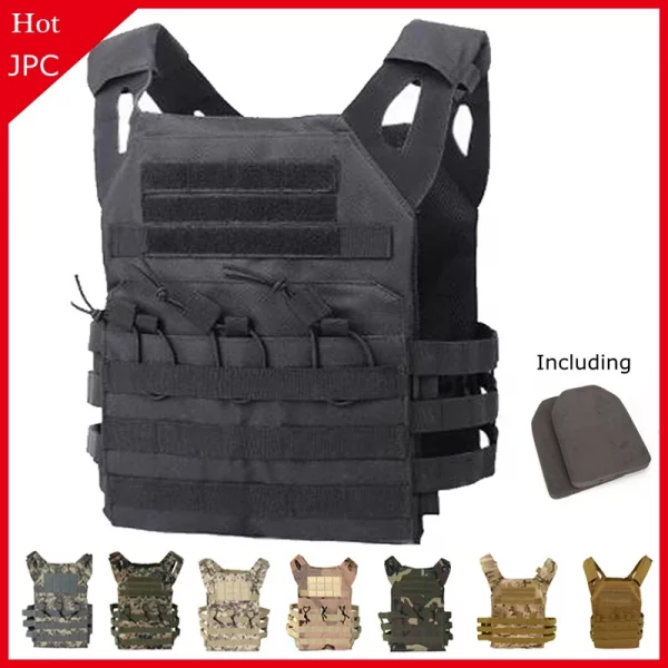 Gilet tactique JPC Molle – Porte-plaques en nylon 1000D