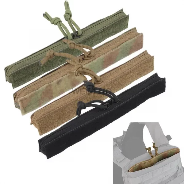 Pochette tactique AVS avec fermeture éclair – Insert en Cordura avec double zip YKK pour gilets tactiques – Image 6
