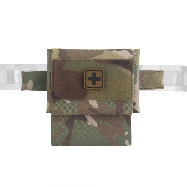 Trousse de premiers secours IFAK tactique – Pochette MOLLE avec système de libération rapide et support de garrot – Image 6