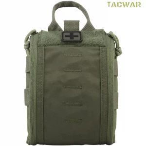 Pochette MOLLE IFAK - Sac de premiers secours portable pour survie, chasse, tir airsoft, camping en plein air et outils d'urgence.