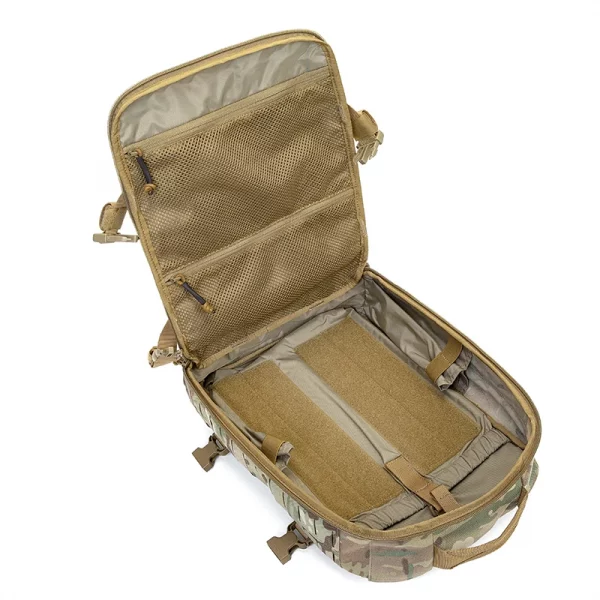 Sac à dos de chasse tactique en nylon 1000D – Léger et modulable avec système Molle – Image 6