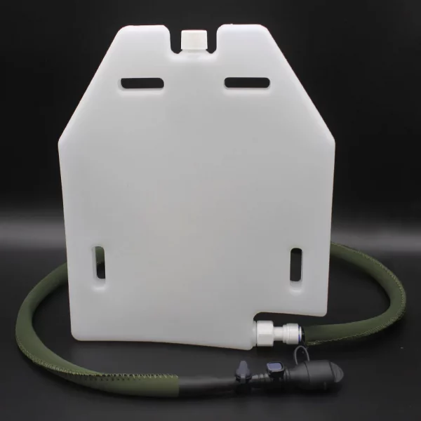 Sac à eau tactique 1,5L – Poche d’hydratation avec valve en silicone et tube amovible – Image 2
