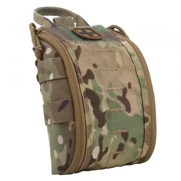 Pochette MOLLE IFAK - Sac de premiers secours portable pour survie, chasse, tir airsoft, camping en plein air et outils d'urgence. – Image 2