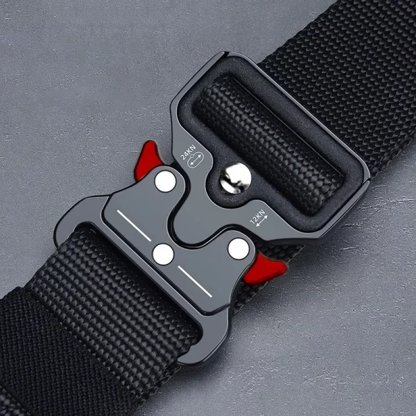 Ceinture tactique multifonctionnelle Cobra en nylon – Confort et résistance pour les aventures outdoor – Image 2