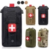 Pochette médicale tactique EDC – MOLLE EMT pour trousse de premiers secours et outils de survie