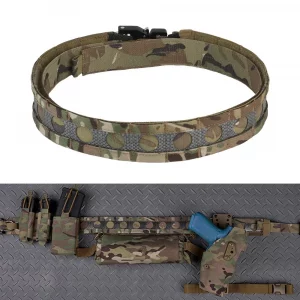 Ceinture tactique Bison – Double couche en Cordura avec boucle métallique rapide et système Molle