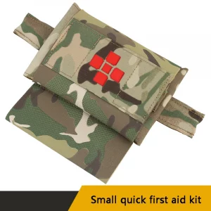 Pochette médicale Micro Trauma – Porte-garrot tactique MOLLE PALS pour premiers secours et survie