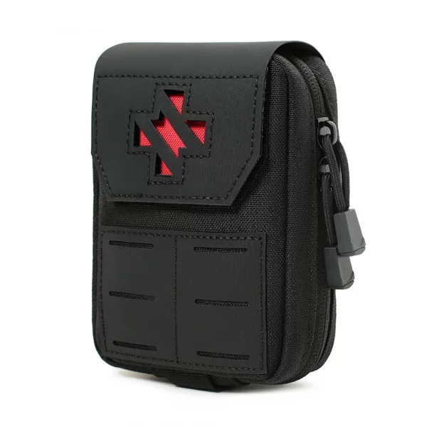 Pochette Médicale Tactique MOLLE – Sac de Premiers Secours EMT avec Système Rip-Away pour Activités Extérieures – Image 2