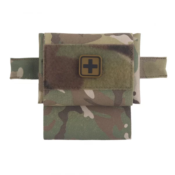 Trousse de premiers secours IFAK tactique – Pochette MOLLE avec système de libération rapide et support de garrot