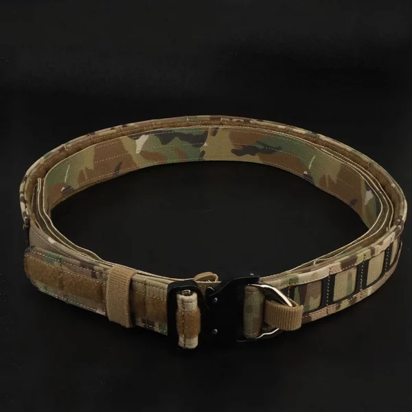 Ceinture d'assaut tactique VULPO – Boucle métallique à dégagement rapide et système Molle – Image 3