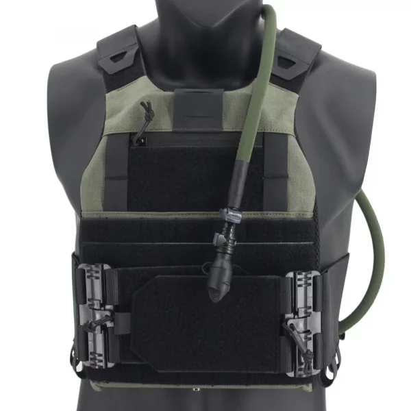 Sac à eau tactique 1,5L – Poche d’hydratation avec valve en silicone et tube amovible – Image 4